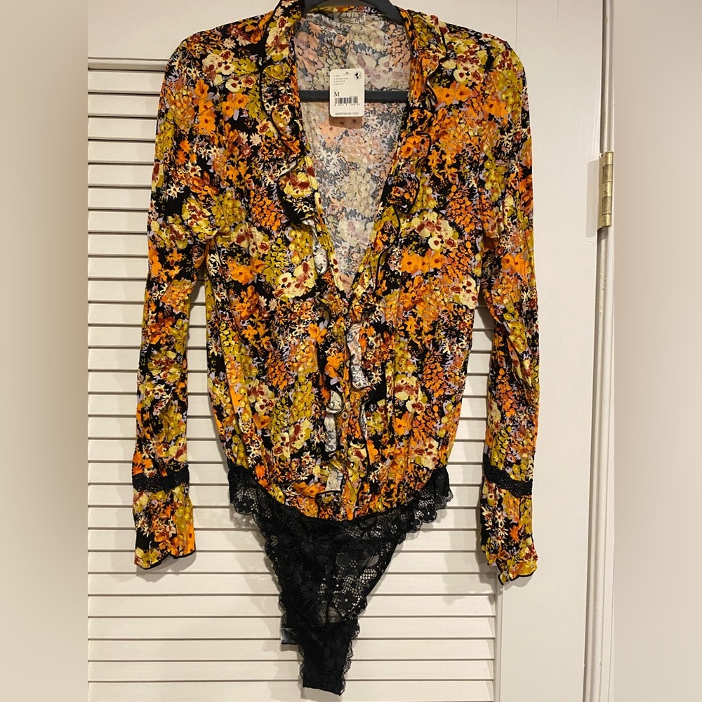 Free People Bodysuit NWT